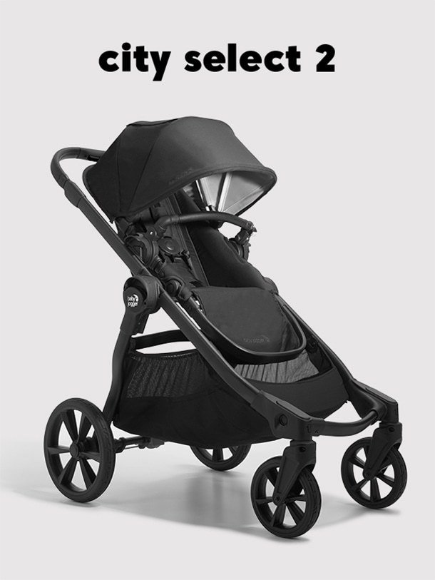 

Универсальная коляска Baby Jogger City Select 2 Tencel (lunar black)