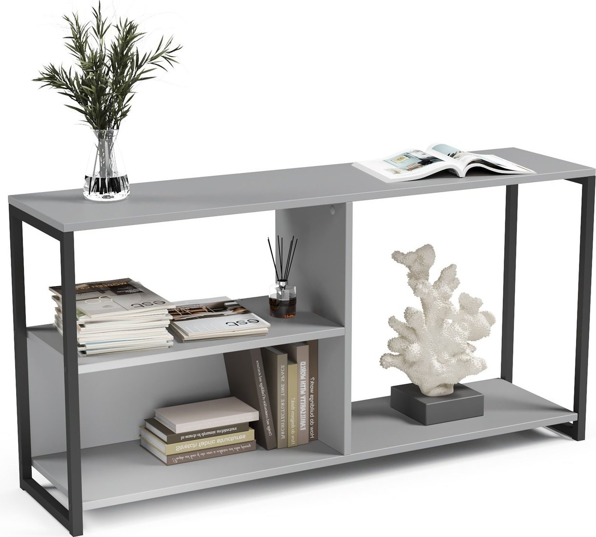 

Тумба Mio Tesoro Codi Loft (серый/черный)