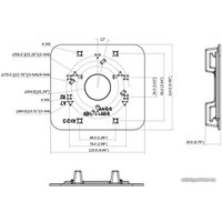 Крепление для камер видеонаблюдения Dahua DH-PFA152-E