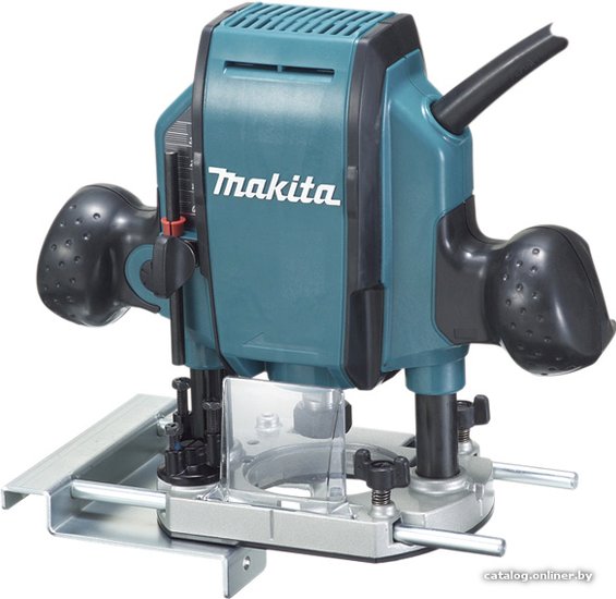 Фрезер Makita RP0900, 900Вт,27000об\м,ход-35мм,цанга-6\8мм,2.7кг,кор