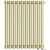 Стальной трубчатый радиатор Сунержа Эстет-00 EU50 500х450 10 секций (шампань)