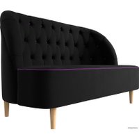 Диван Лига диванов Амиса 109843 (черный)