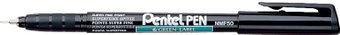 Маркер перманентный Pentel Green Label NMF50-AO (черный)