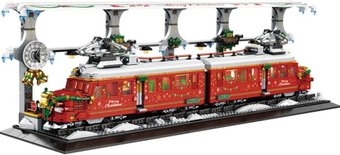 Конструктор Reobrix Рождественский Поезд 66034