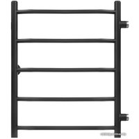 Полотенцесушитель Granula Трапеция 50х60 5 перекладин (боковое подключение, черный матовый)