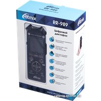 Диктофон Ritmix RR-989 4Gb