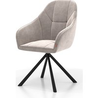 Стул Памир Босс F81 поворотный (светло-серый/черная опора)