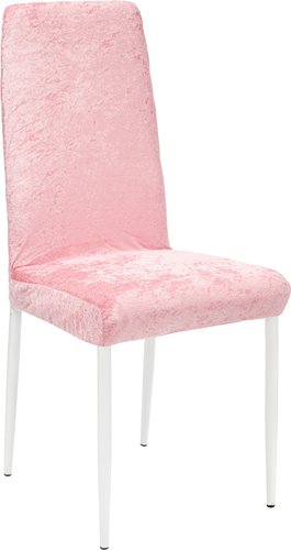 Чехол для стула Si Brano Бархат (розовый)