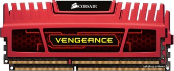 Corsair Vengeance Red 2x4GB DDR3 PC3-12800 KIT (CMZ8GX3M2A1600C8R)