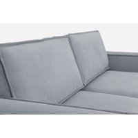 Модульный диван Divan Этен 6 Vertical Silver 255920 (серый)