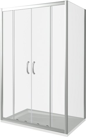 

Душевой уголок Good Door Infinity WTW-TD+SP 170x80 (прозрачное/хром)