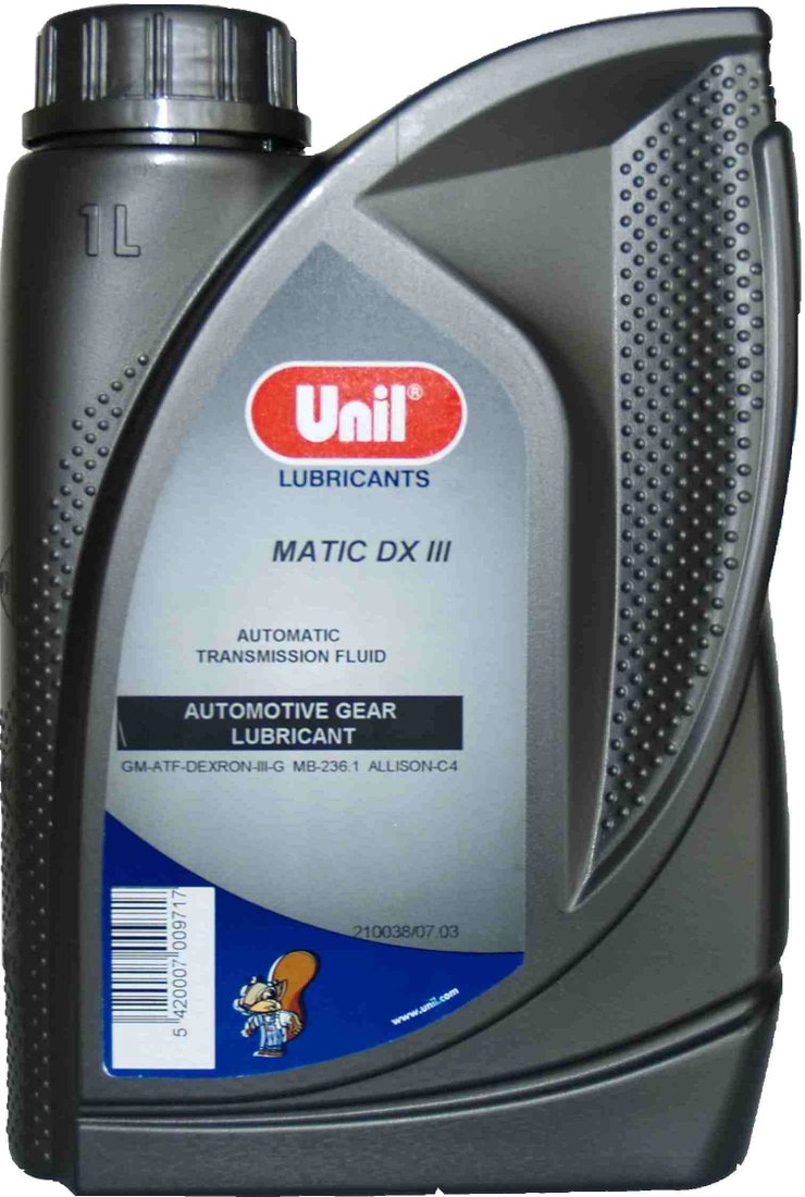 

Трансмиссионное масло Unil Matic DX III 1л