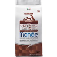 Сухой корм для собак Monge All Breeds Adult Monoprotein Lamb with Rice and Potatoes для взрослых с ягненком, рисом и картофелем 2.5 кг