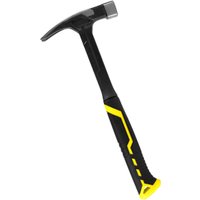 Молоток Berger Гвоздодер цельнокованый 450г BG1527 (магнит, 2-компонентная рукоятка)