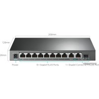 Настраиваемый коммутатор TP-Link TL-SG1210MPE