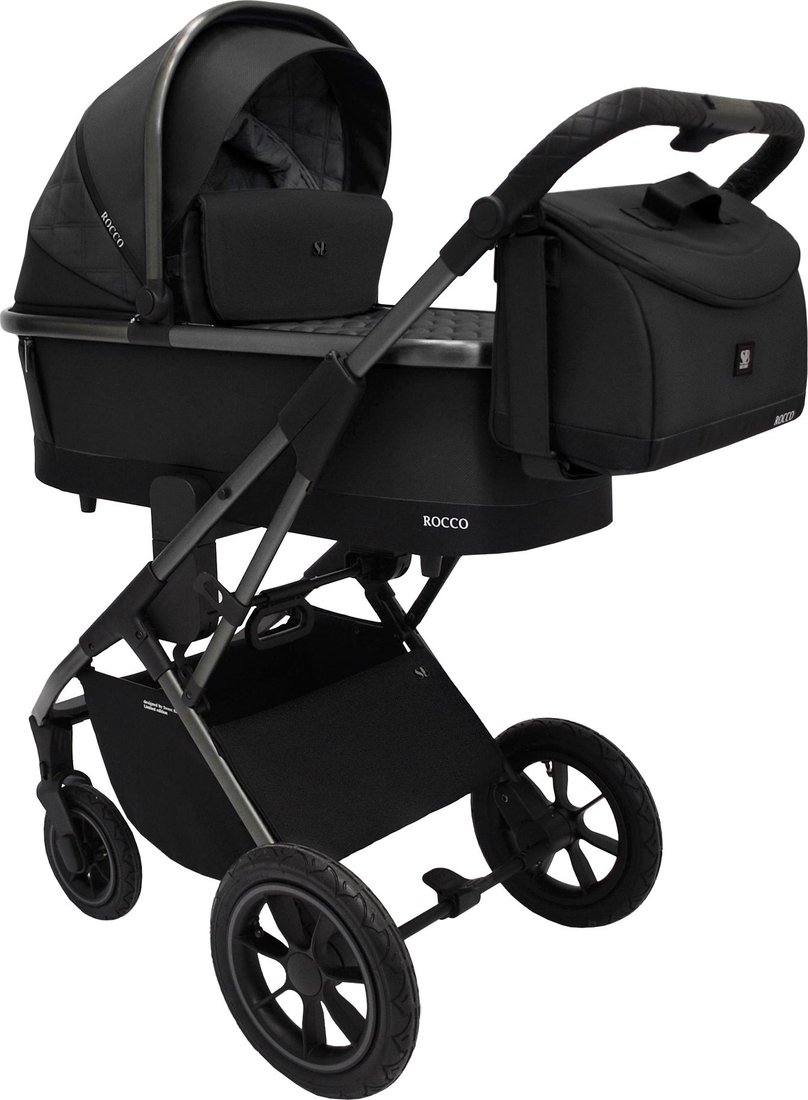 Универсальная коляска Sweet Baby Rocco Air 2в1 (черный)