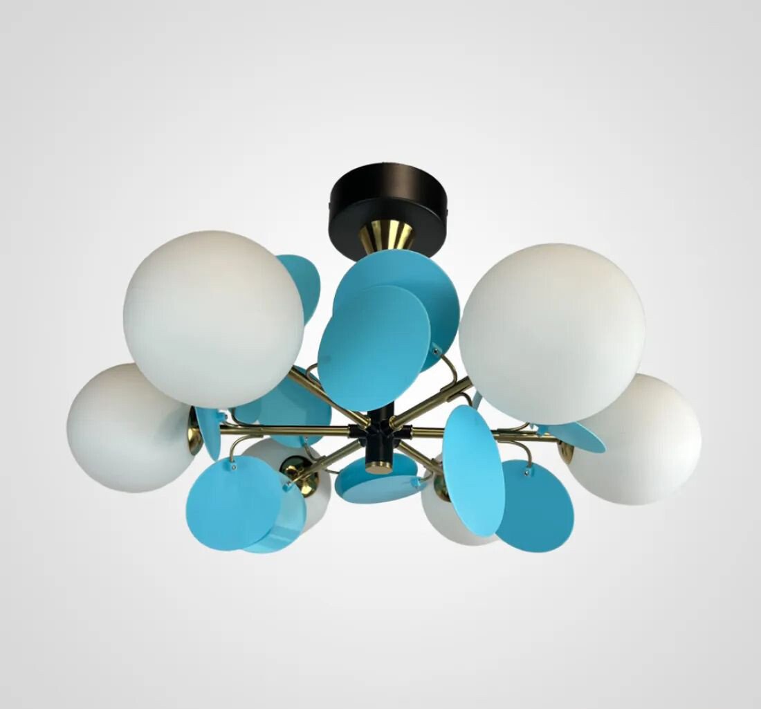 

Люстра средней высоты ImperiumLoft Matisse-blue01 191900-26