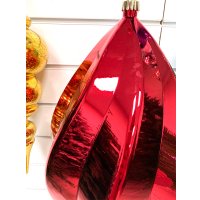 Елочная игрушка GreenTerra Сосулька 60см 202504 (красный)