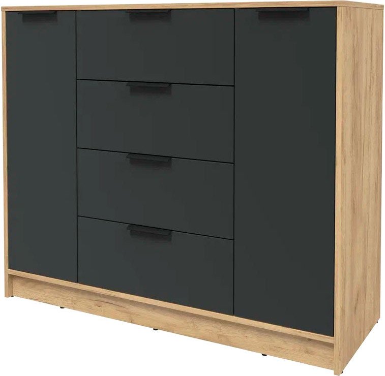 

Тумба Интерлиния Концепт КТ-Т120 (антрацит/дуб золотой)