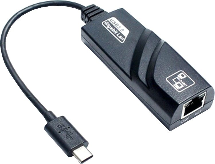 

Сетевой адаптер USBTOP USB3.1 Type-C - RJ45 (1000 Мбит/с)