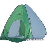 Палатка для зимней рыбалки Bison Next 2 (белый/зеленый)