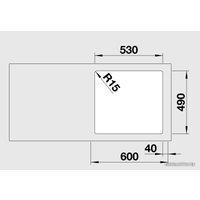 Кухонная мойка Blanco Etagon 500-IF/A [521748]