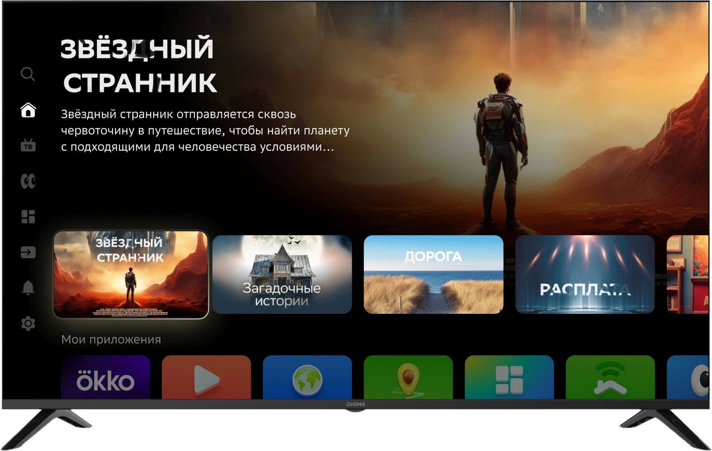

Телевизор Digma DM-LED55UBB40