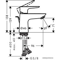 Смеситель Hansgrohe Talis E 71705000