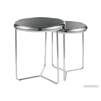 Журнальный столик Signal Scarlet II (черный/хром)