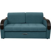 Диван Сириус Лидер-1 НПБ 185x110 (Eva 21 велюр зеленый)