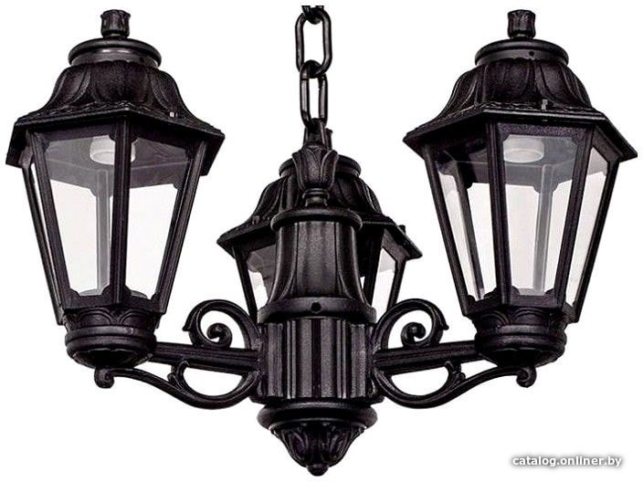 

Уличный подвесной светильник Fumagalli Sichem/Anna 3L E22.120.S30.AXF1R