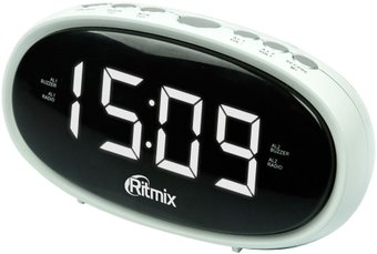 Настольные часы Ritmix RRC-616 (белый)