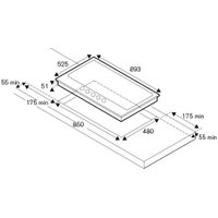 Варочная панель Bertazzoni P905CMODGNE