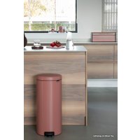 Мусорное ведро Brabantia Pedal Bin NewIcon 30 л (терракотовый)