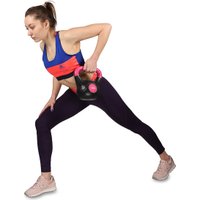 Гиря Indigo IN125 8 кг (черный/синий)