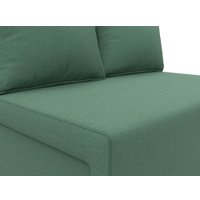 Диван Лига диванов Лагуна 125932 (рогожка амур зеленый)