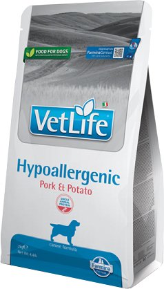 

Сухой корм для собак Farmina Vet Life Hypoallergenic Pork & Potato 12 кг