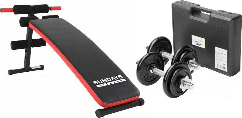 Скамья для пресса Sundays Fitness ES-506 + IR92052