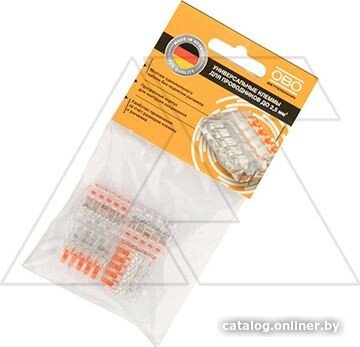 Клемма OBO Bettermann 61 525 FL универсальная 5 контактов 2054534
