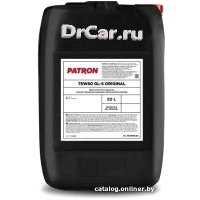 Трансмиссионное масло Patron Original GL5 75W80 20 л