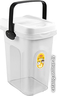 Контейнер для корма Stefanplast 98550 (прозрачный/белый)
