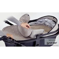 Универсальная коляска Lorelli Boston 2021 (3 в 1, beige string stars)