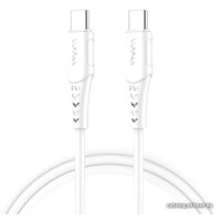 Кабель Vipfan P05 USB Type-C- USB Type-C (2 м, белый)