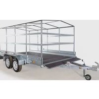 Двухосный прицеп Вектор ЛАВ 81013 двухосный, с высоким бортом (3500х1500х3800)