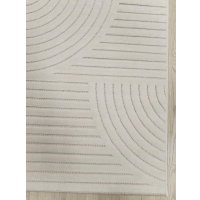 Ковер для жилой комнаты Radjab Carpet Сканди Сизаль Прямоугольник 10949A 12211RK (1.6x2.3, Krem/Krem)