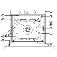 Электрический духовой шкаф Whirlpool AKP 786 IX