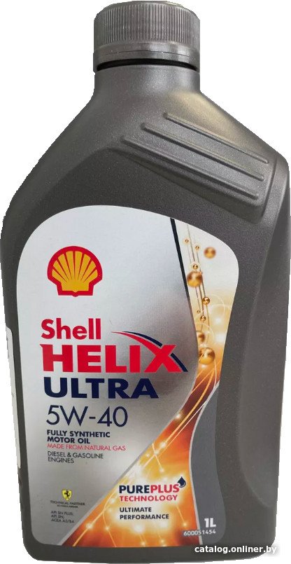 Моторное масло Shell Helix Ultra 5W-40 1л