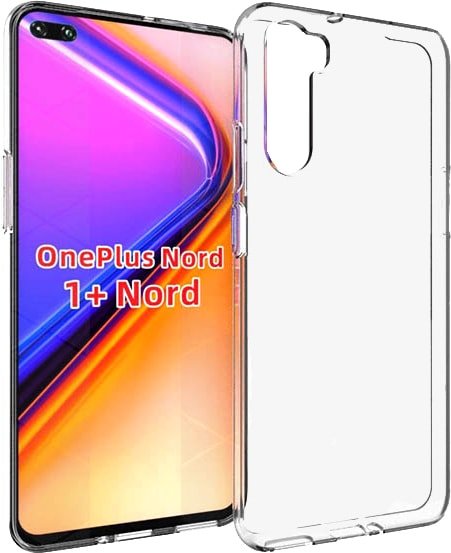 

Чехол для телефона KST для OnePlus Nord (прозрачный)