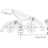 Смеситель Armatura Standard 304-120-00