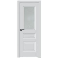 Межкомнатная дверь ProfilDoors 2.39U R 80x200 (аляска, стекло франческа кристалл)